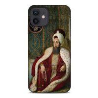 Apple iPhone 13 Uyumlu Kılıf Ottoman (28) Arka Kapak III. Selim
