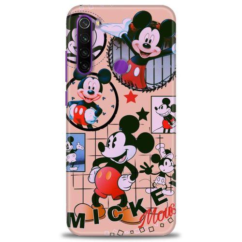 Xiaomi Redmi Note 8 Kılıf HD Baskılı Kılıf - Mickey Mouse + Tam Ekran Koruyucu