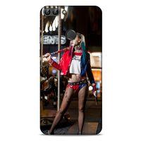 Huawei Psmart Uyumlu Kılıf Harley Quinn (24) Darbe Emici Kılıf Kiraz kırmızısı