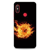 Lopard Xiaomi Redmi Note 6 Pro Uyumlu Kılıf FireX (31) TPU Kılıf Fireball