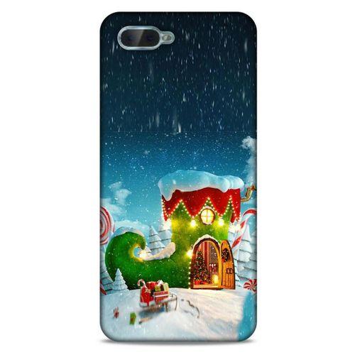 Oppo Rx17 Neo Kılıf Snowix (4) Koruma Kılıfı Yeşil Lacivert