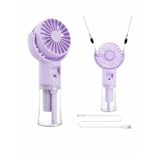 Su Sisi Püskürtmeli Taşınabilir El Fanı – Çocuk Ve Öğrencilere Uygun, Kamp Ve Seyahat İçin