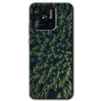 Redmi 10C Kılıf HD Desen Baskılı Arka Kapak - Çam Ağacı Ormanı