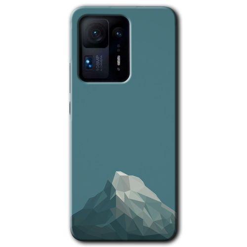 Xiaomi Mi Mix 4 HD Baskılı Kılıf + 9D Tam Ekran Koruyucu - Alone Mountain