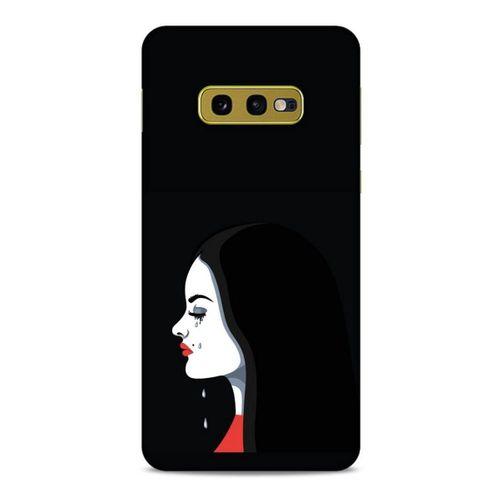 Samsung Galaxy S10e Kılıf Depresyon (29) Arka Koruma Kılıfı Pembe