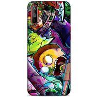 Realme C3 Uyumlu Kılıf Rick And Morty (41) Tank Kılıf Story Train Rick