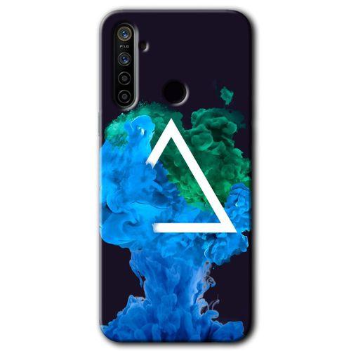 Realme 5i Kılıf Baskılı Arka Kapak - İnk Clot +Tam Ekran Koruyucu