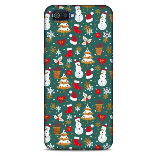 Yılbaşı Süsleri 44 Oppo Realme C2 Kılıf Silikon Kapak