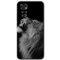 Xiaomi Redmi Note 11s 5G Global HD Baskılı Kılıf + 9D Tam Ekran Koruyucu - Lion