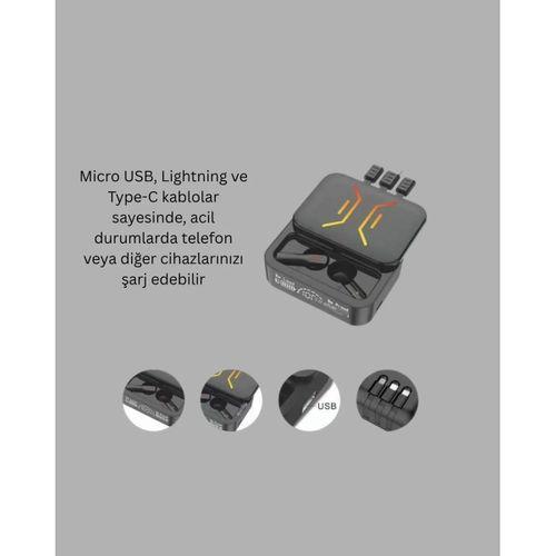 Type-c Girişli Bluetooth Kulaklık – Uzun Bekleme Süresi