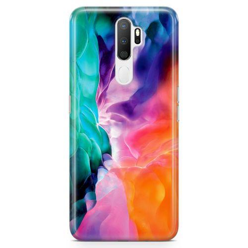 Oppo A5 2020 Kılıf Perdeler Arka Kapak Koruma Desenli Full Koruyucu