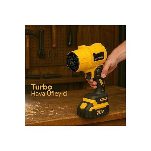 Ahv-18 Turbo Hava Üfleyici | 4 Kademe Hız | 21v 431w Kablosuz Blower | 32.000 Rpm’’