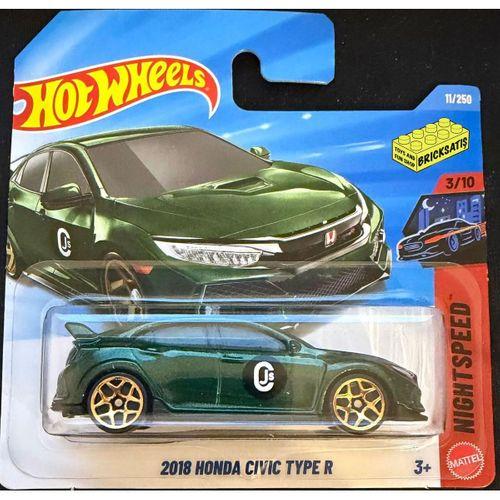 Hot Wheels Tekli Arabalar 2018 Honda Civic Type R JJK87 (NightSpeed)