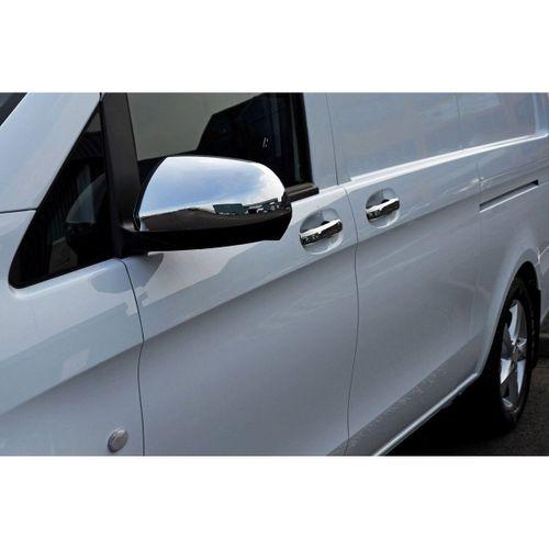 S-Dizayn Mercedes Vito W447 Abs Krom Ayna Kapağı 2 Prç. 2014 Üzeri