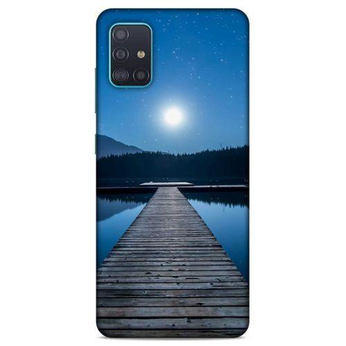 Lopard Samsung Galaxy A51 Uyumlu Kılıf Gece'S (43) Thin Fit Kılıf Orman