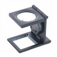 -25x25 Mm Full Çelik Kaplı Katlamalı Büyüteç Th-9005b