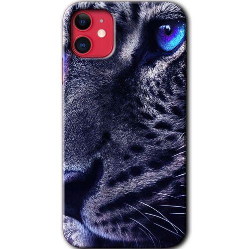 iPhone 11 Kılıf HD Desen Baskılı Arka Kapak - Kaplan