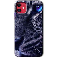 iPhone 11 Kılıf HD Desen Baskılı Arka Kapak - Kaplan