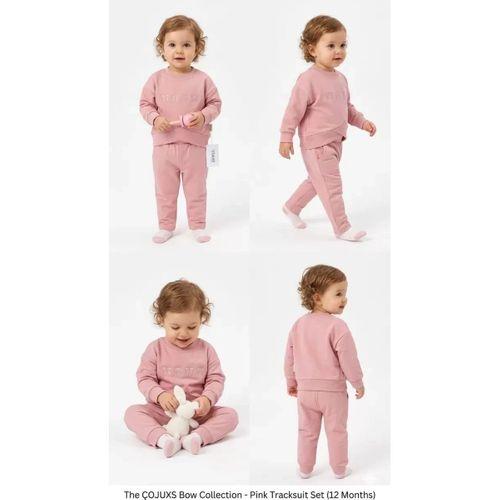 6/24 Ay Nakışlı Penye Bebek Takımı