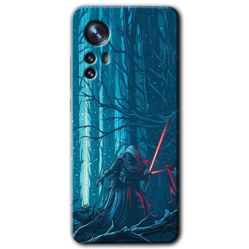 Potkal Hediye Fabrikası Xiaomi Mi 12 Kılıf HD Desen Baskılı Arka Kapak - Jedi