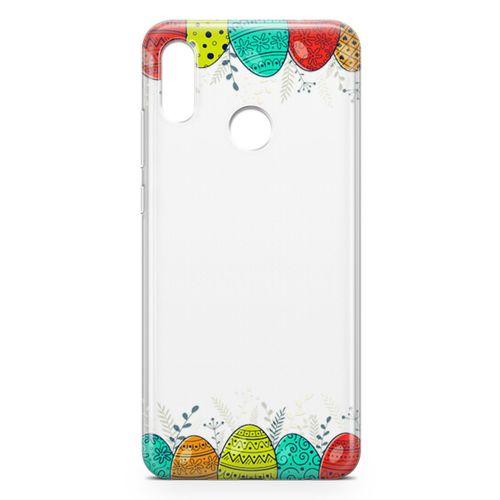 Huawei P Smart 2019 Kılıf Paskalya Bayramı Arka Kapak Koruma Desenli Full Koruyucu