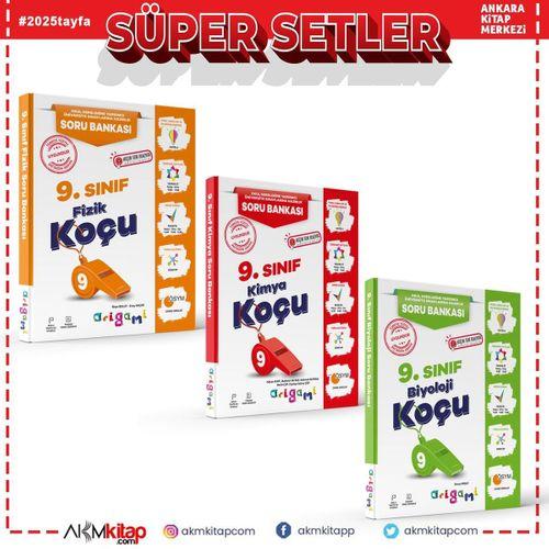 Tammat 9. Sınıf Fizik Kimya ve Biyoloji Soru Bankası Seti 3 Kitap