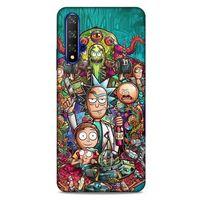 Huawei P Smart S 2020 Uyumlu Kılıf Rick And Morty (32) Soft Silikon Kılıf Cronenberg Morty