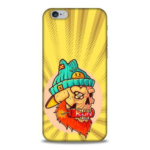 Lopard Apple Iphone 6S Uyumlu Kılıf Tattoo's (32) Soft Silikon Kılıf Run