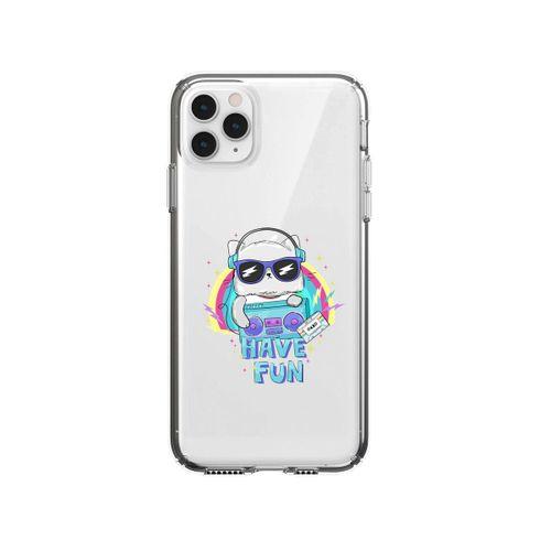 iPhone 11 Pro Have Fun Desenli Premium Şeffaf Silikon Kılıf