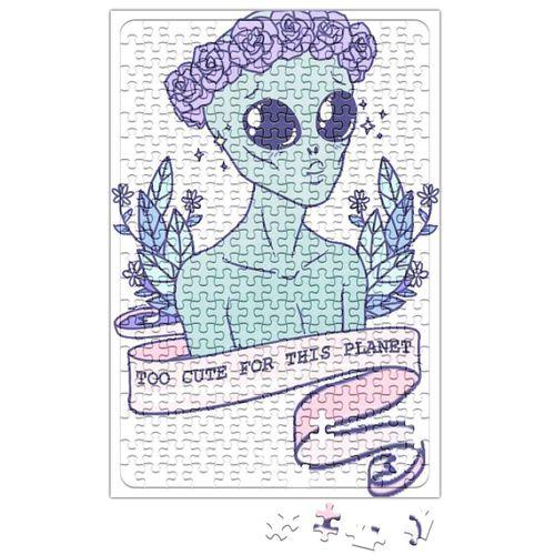 Cute Alien Uzaylı Puzzle 240 Parça Yapboz