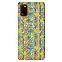 Frutix Turunç 06 Samsung Galaxy A41 Kılıf Desenli Silikon