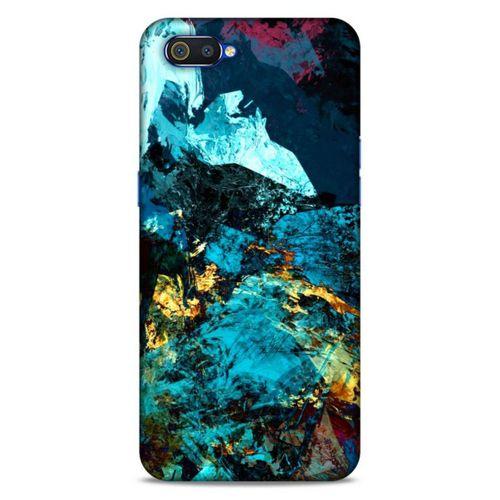 Lopard Oppo Realme C2 Uyumlu Kılıf Soyut Sanat (40) Desenli Fit Silikon Kılıf