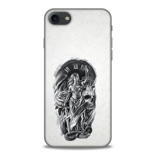 Lopard Apple Iphone 7 Uyumlu Kılıf Tattoo's (44) Tough Armor Kılıf Terazi