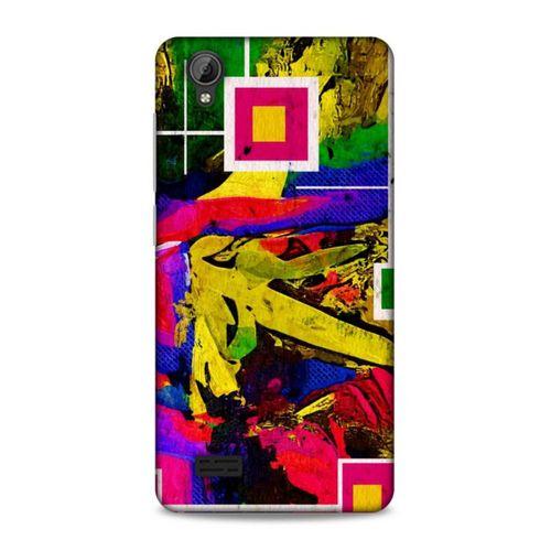 Lopard Vestel Venüs V5 Uyumlu Kılıf Soyut Sanat (48) Desenli Bumper Kılıf