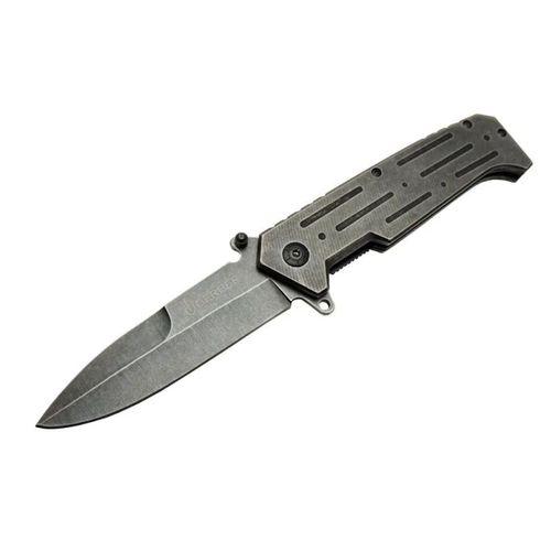 Gb B033a Eskitme Kamp Çakı 22 Cm - Metal Sap, Otomatik