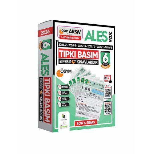 2026 ALES ÖSYM Tıpkı Basım Çıkmış Soru 6lı Deneme Paketi PDF/Video Çözümlü Türkiye Geneli