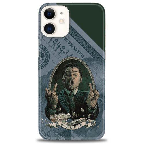 iPhone 12 Mini Kılıf HD Baskılı Kılıf - Dolar + Tam Ekran Koruyucu
