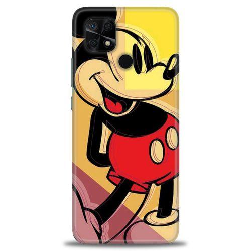 Xiaomi Redmi 10C Kılıf HD Baskılı Kılıf - Mickey Mousee + Tam Ekran Koruyucu