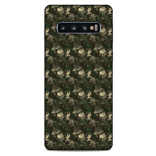 Kamuflaj 80 Samsung Galaxy S10 Kılıf Silikon Kapak