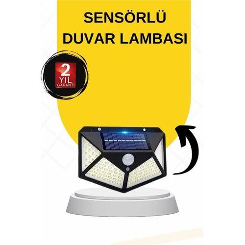 Sensörlü Güneş Enerjili Duvar Lambası