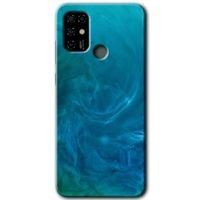 Casper Via F20 Kılıf HD Desen Baskılı Arka Kapak - Mavi Aura