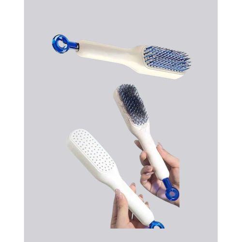 Kendi Kendini Temizleyen Saç Tarağı – Anti-statik, Silikon Uçlu, Abs Malzeme, 22x4 Cm