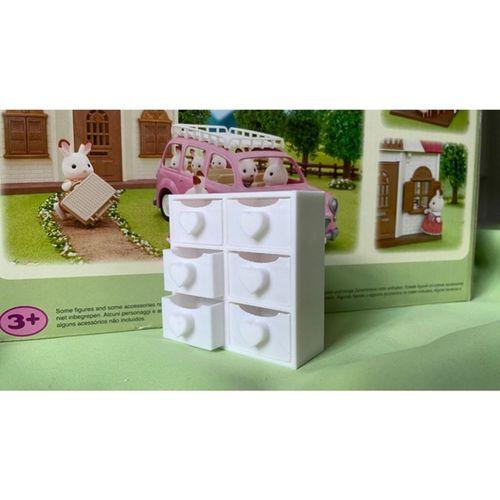 Sylvanian Families Dolap Çekmeceleri REMIX (Bu ürün Sadece Plastik parçadır - Almadan Önce Soru Sorabilirsiniz)