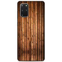 Lopard Samsung Galaxy S20 Plus Uyumlu Kılıf Wood'X (9) Kılıf Baskılı