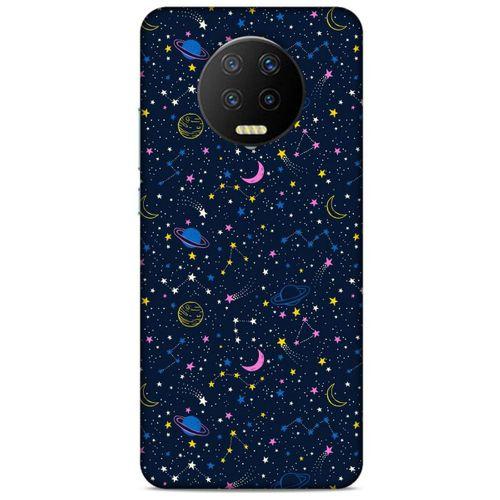 Lopard İnfinix Note 7 Uyumlu Kılıf SpaceX (23) Ultra Koruma Kılıfı