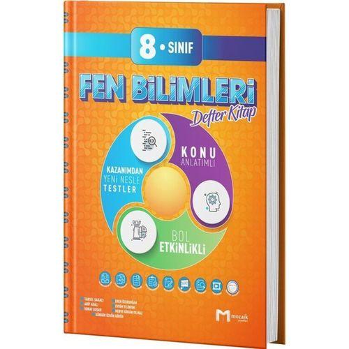 8. Sınıf Fen Bilimleri İntro Defter Kitap Mozaik Yayınları