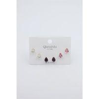 Çoklu Set Küpe - Altın