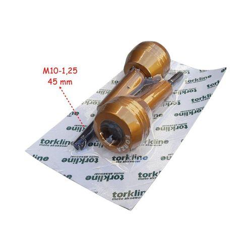 HONDA Honda Forza Egzoz Koruma Takozu Alüminyum Gold 2 Li