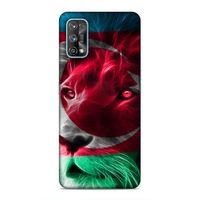 Realme 7 Pro Uyumlu Kılıf Azarbaijan (23) Ultra Koruma Kılıfı Aslan Bayrak