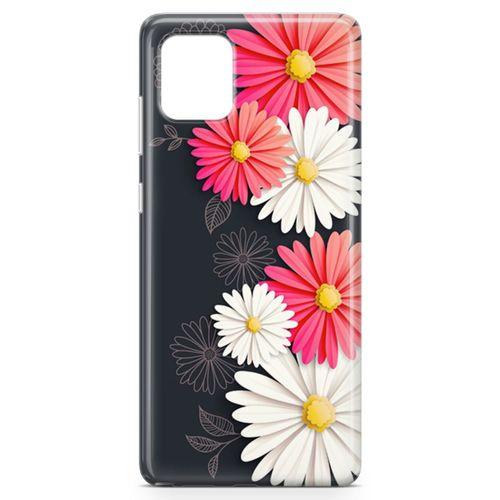 Samsung Galaxy Note 10 Lite Kılıf Papatyalar Acarken Arka Kapak Koruma Desenli Full Koruyucu